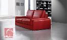 2-seater sofa with automatic height-adjustable backrest