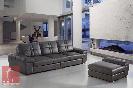 3-seat sofa with footstool 