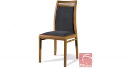 wooden high chair, dining chair leather