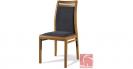 wooden high chair, dining chair leather