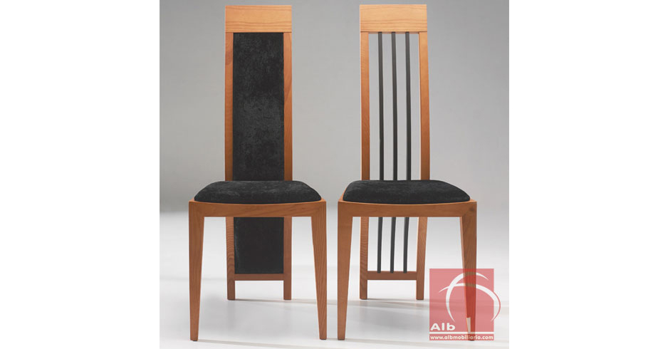 Silla Comedor Respaldo Alto - sillas madera, fabricantes de sillas, muebles  sillones - 1003.51 - ALB Mobiliário e Decoração - Paços de Ferreira -  Capital do Móvel