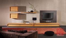 Contemporary modern living room furniture tv wall and stand