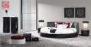 Master Bedroom modern with round bed