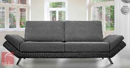 three-seat sofa made in leather or fabric