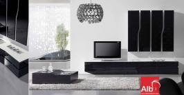 modern living room design contemporary shelf 