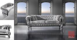 Sofa classico estilo chesterfield 