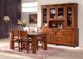 dining room table chairs cabinet 