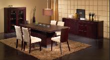 dining room table chairs cabinet sideboard