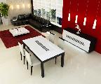 dining room table chairs sideboard sof coffee table