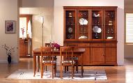 dining room table chairs cabinet