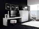 Living room TV furniture cabinet chair frames lamp
