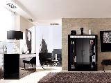 Living room carpet armchair lamp cabinet frames