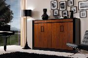 mueble zapatero silla piano lámpara cuadros