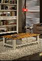 Coffee table bookcase armchair