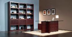 Office desk bookcase