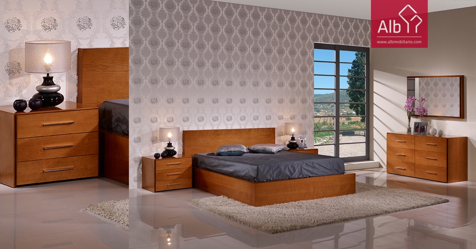 Dormitorio diseño compuesto por cabecero y dos mesitas. sinfonier ... Canape dormitorio