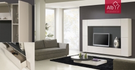 Muebles salon Tv lacados