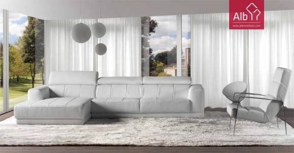 3 Seat sofa with chaiselongue
