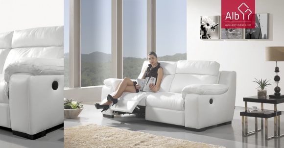 Loja Online de Móveis | Sofá 2 lugares com relax