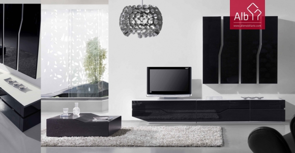 modern living room design contemporary shelf 