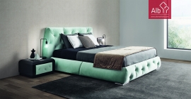 Upholstered master bed london