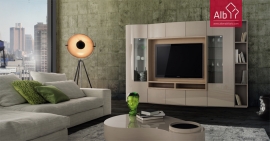 modern Tv bookcase living room 