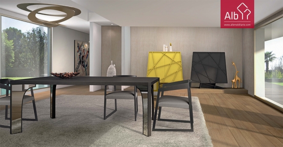 Mueble comedor con laca | Muebles modernos Madrid