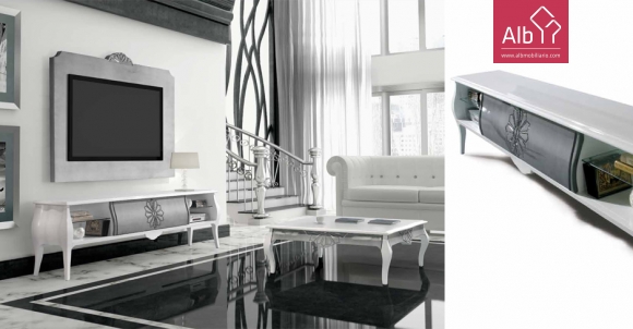 Living Room Modern Design | Lacquered Modern Living Room