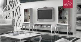 Living Room Modern Design | Lacquered Modern Living Room