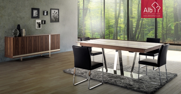 Contemporary Dining Room | Modern inox  Dining Room