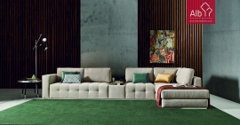 Corner sofa fabric