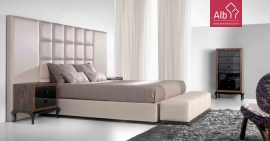 Tienda de Muebles en linea | Cama tapizada