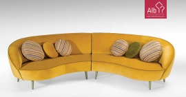 sofás modernos sofas tecido sofás albmobiliario